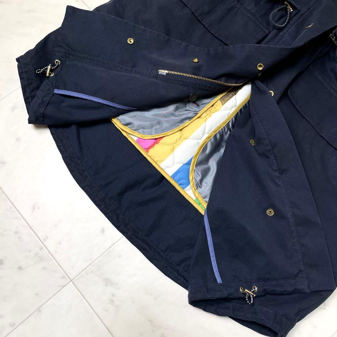 専用【美品】ポールスミス 2wayライナー付 モッズコート 2XL 紺