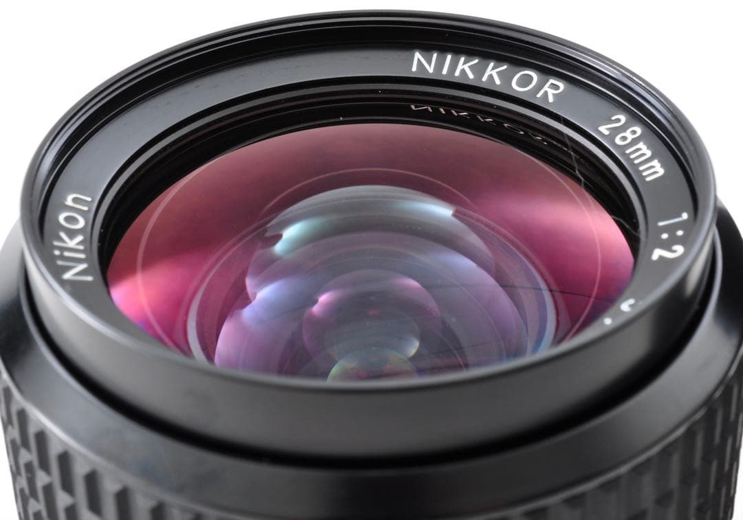 ニコン Nikon Ai-s Nikkor 28mm F2.0 MF Lens