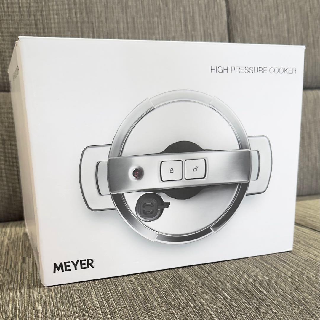 マイヤー(Meyer) 圧力鍋 超高圧力鍋 ステンレス IH対応 ワンタッチ開閉