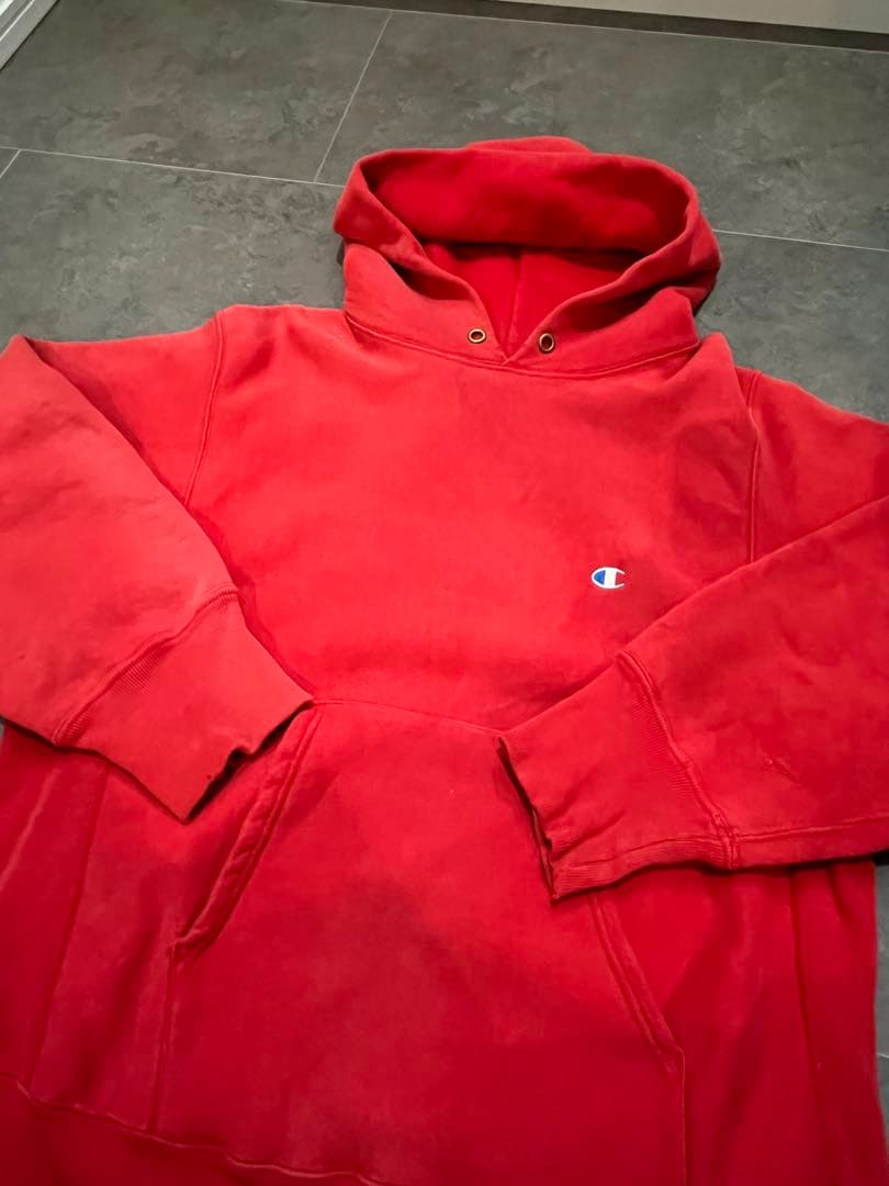 大幅値引❗️80s Champion Reverse Weave レッド