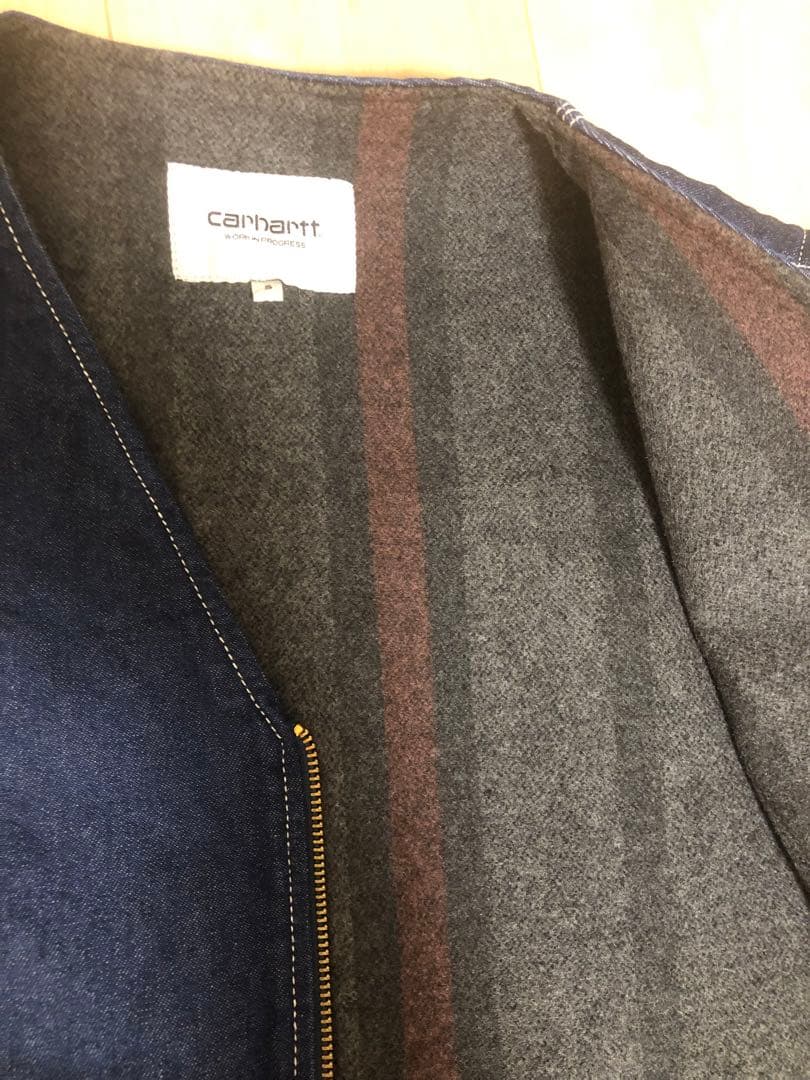 carhartt☆デニムベスト