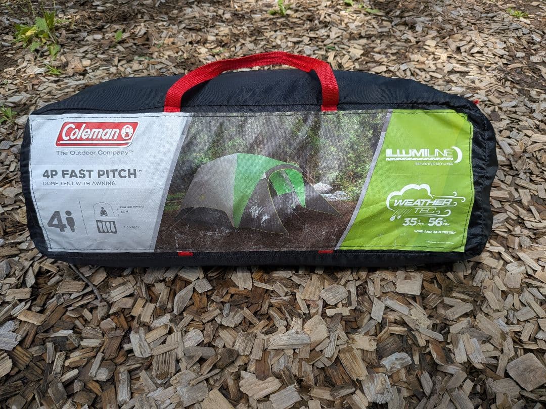 コールマン ドームテント4P ファストピッチテント 4人用らくらく設置