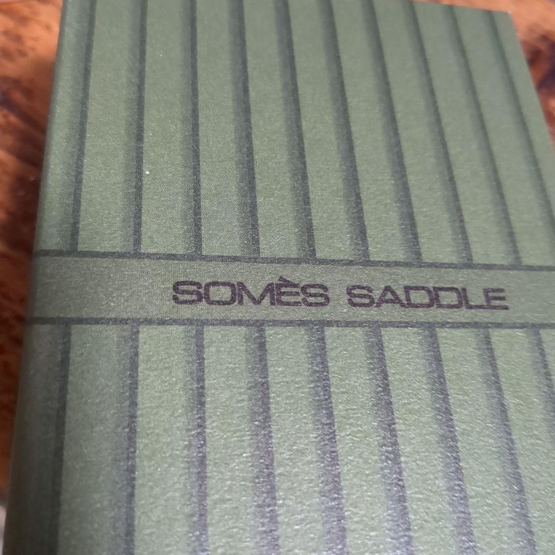 ソメスサドル　馬メンコ　キーホルダー