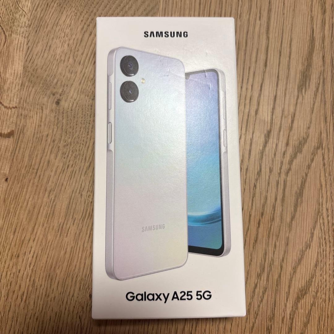 【新品未開封】3台Samsung Galaxy A25 ライトブルー