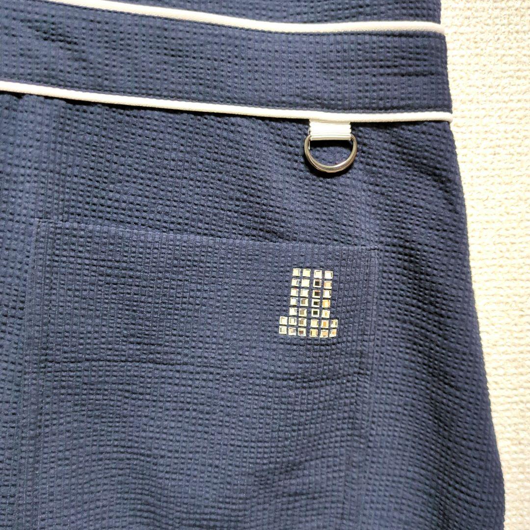 LANVIN ランバンスポール ワンピース ネイビー 38 M