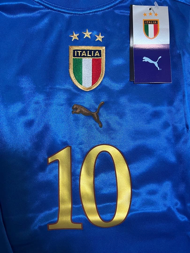 ロベルトバッジョ　イタリア代表　引退ユニフォーム　長袖　プーマ　ファンタジスタ