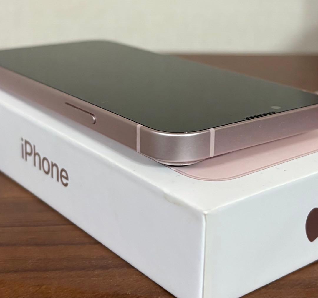 美品iPhone 13 mini ピンク　箱コード付き