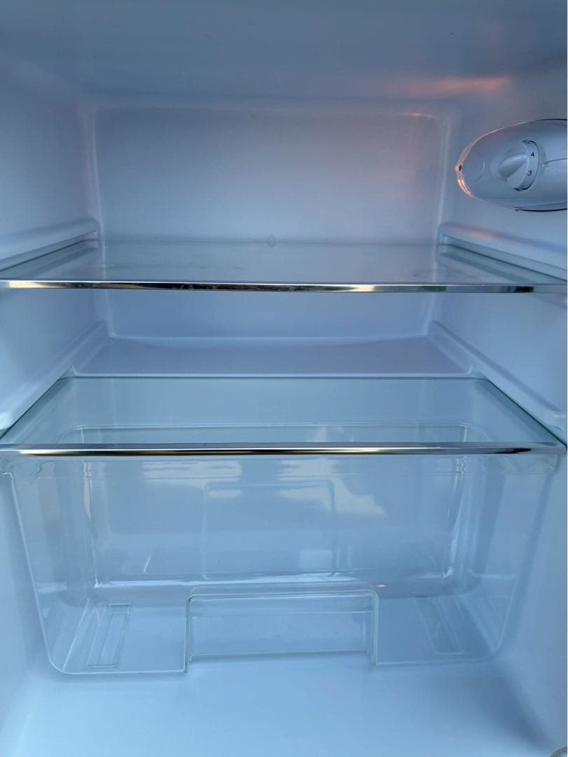 【美品】オーヤマ 冷蔵庫PRR-082D-B 黒 レトロ コンパクト