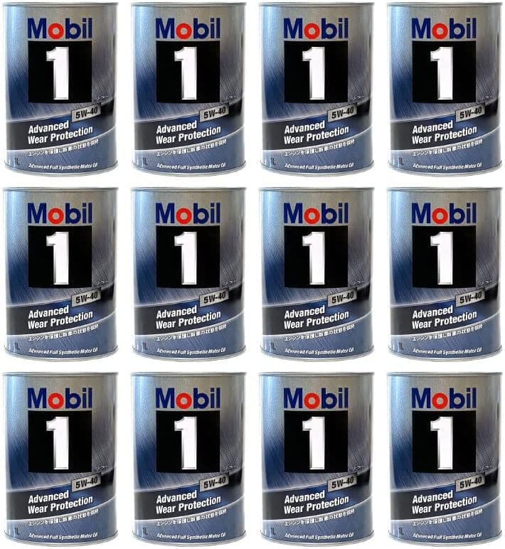 Mobil 1 FS X2 5W-40 エンジンオイル ① 12L