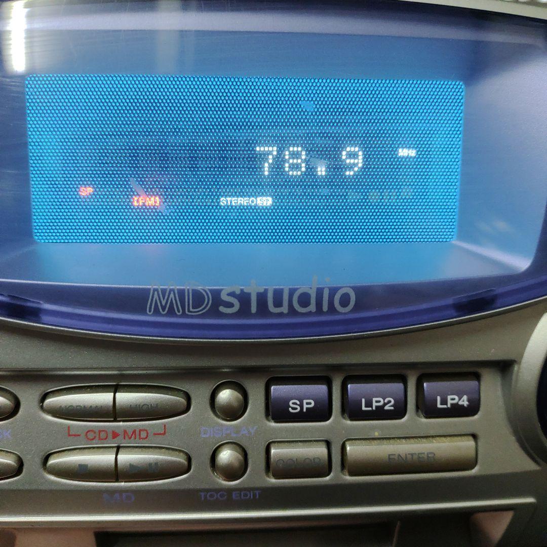 MD Studio CD・MD・カセットデッキ MD-F150-A　シャープ