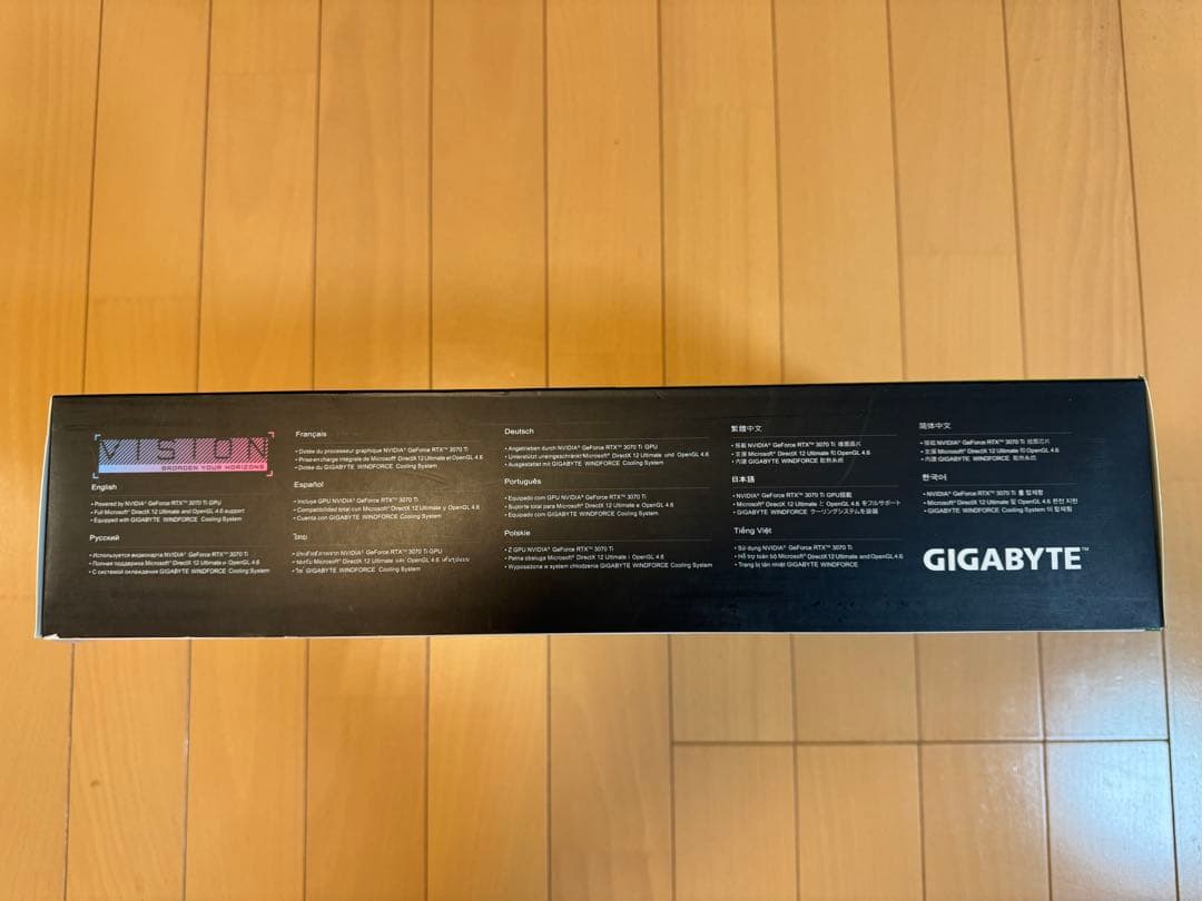 グラフィックボード・グラボ・ビデオカード GIGABYTE RTX3070Ti VISION OC 8G