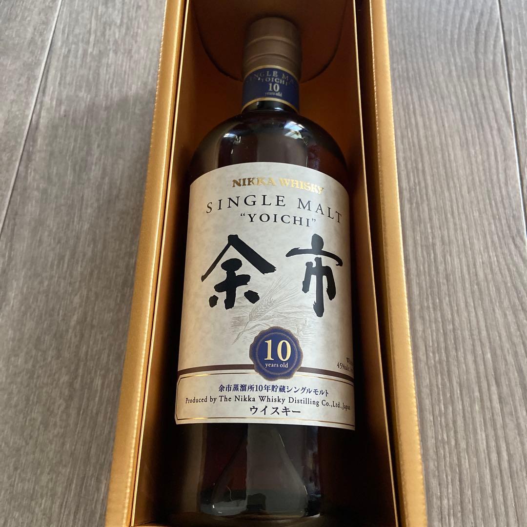 ニッカ余市10年　シングルモルト700ml 古酒　終売品