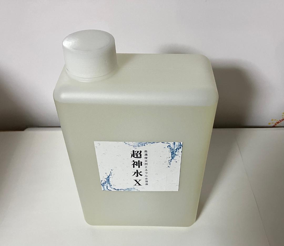 金銭樹　超神水Ｘ 2㍑ (1㍑×2本セット)超ミネラル10倍水溶液