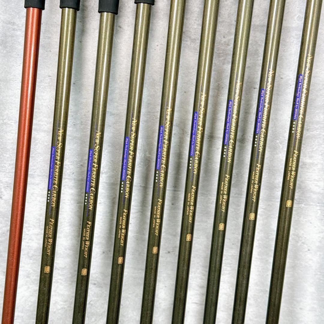 ホンマ 本間ゴルフ NEW-LB280 アイアンセット 金モグラ 【K286】