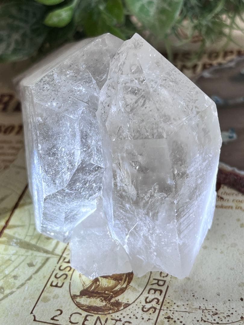 シルバールチル内包✨　レインボー　ブラジル・ミナスジェライス州 水晶　クリスタル