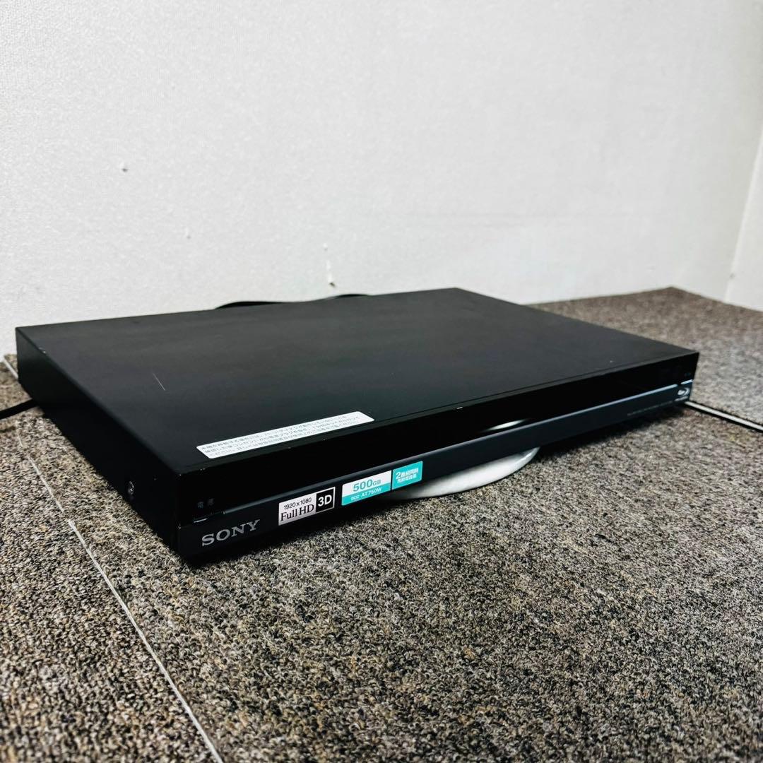 D77早い者勝ち！ソニー ブルーレイディスクレコーダー 500GB 2チューナー