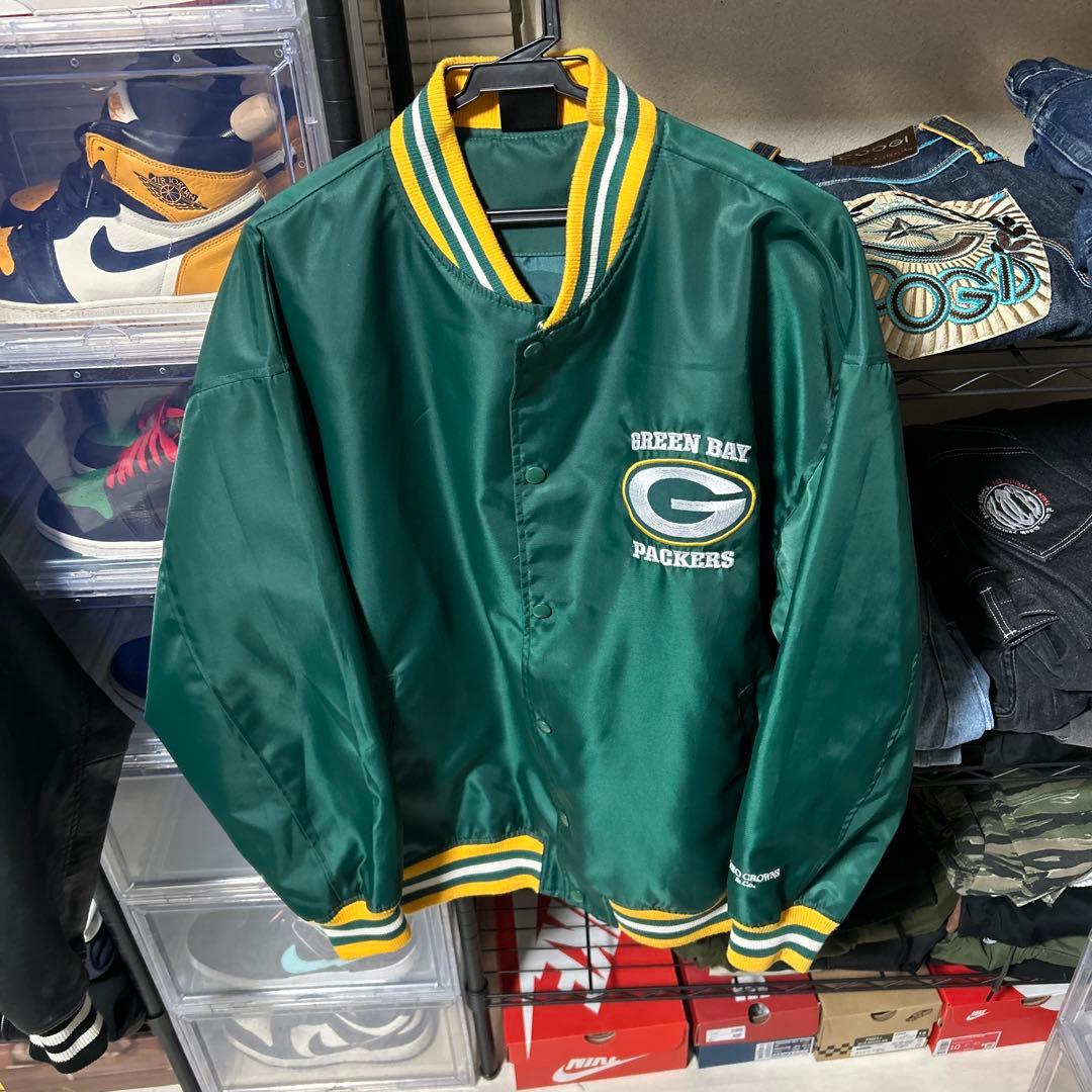 GREEN BAY PACKERS ジャケット サテン
