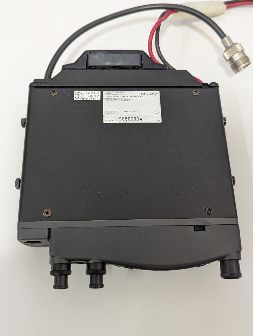 ケンウッド TM-733GV 144/430Mhz 無線機 ジャンク品 本体のみ