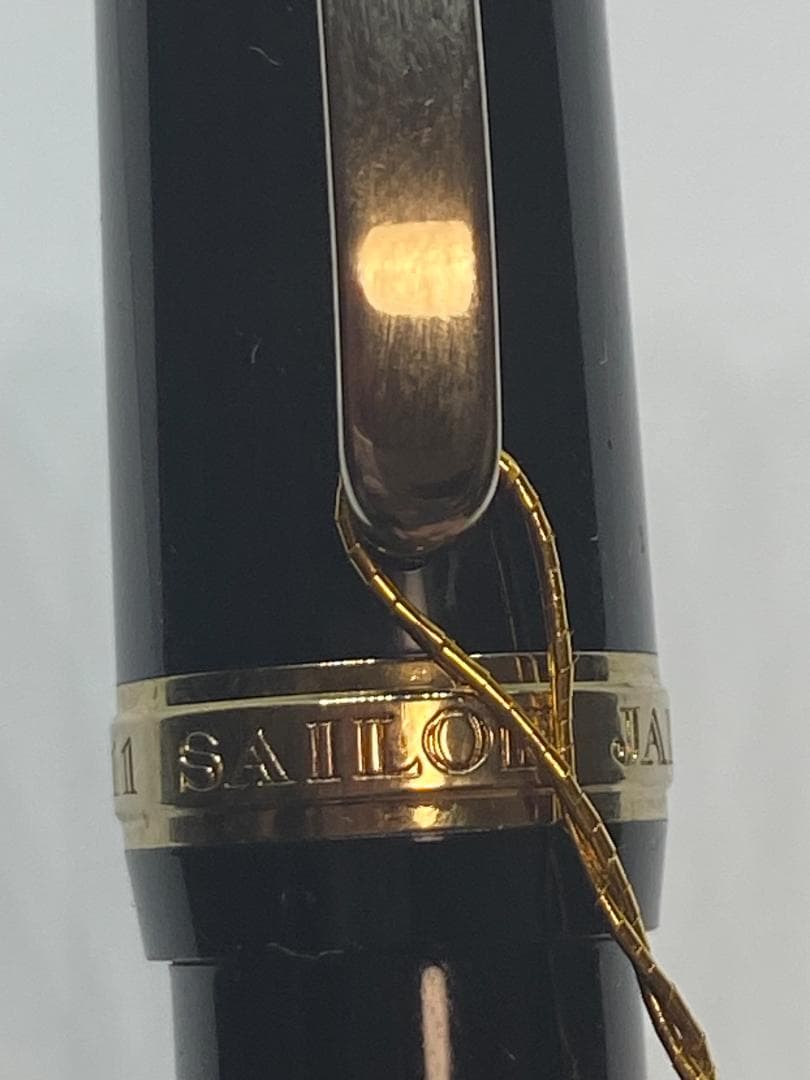 【廃番・金ニブ・おまけ付】セーラー/プロフィット シータ/万年筆（細）/FP/黒