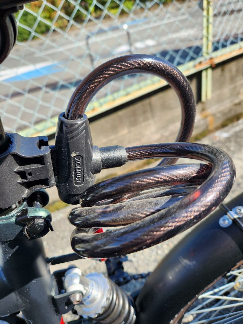 折りたたみ自転車 マイパラスMF208　 付属品付き