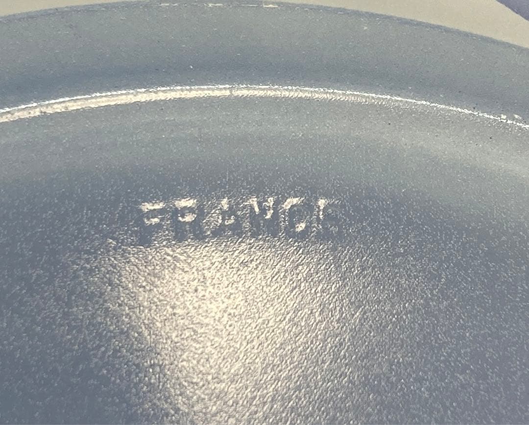 フランス製　ガラス食器 ③ 中皿