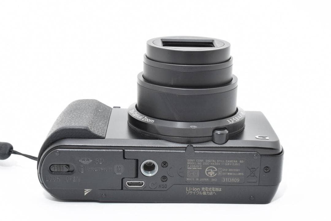 美品 SONY Cyber-shot DSC-HX30V ブラック ＃A342