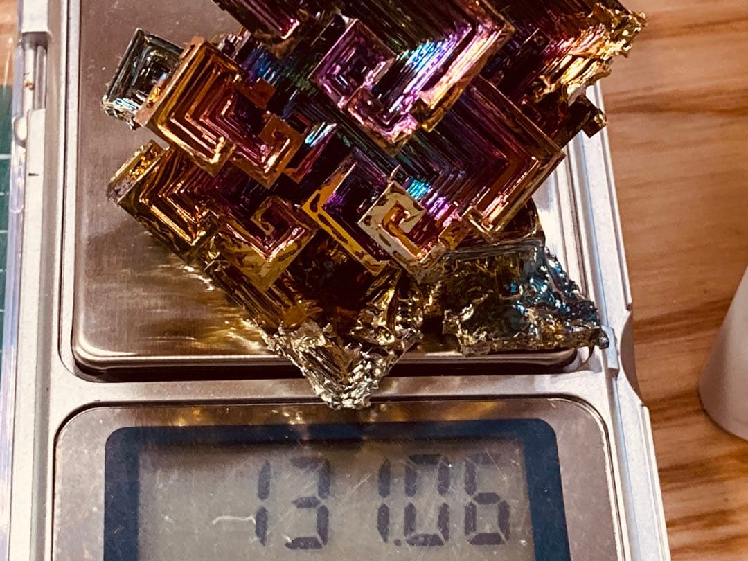 ビスマス結晶131gレインボー