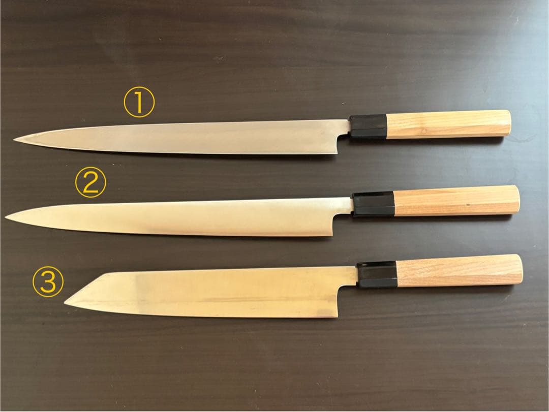 【新品未使用】子の日 筋引包丁 31cm