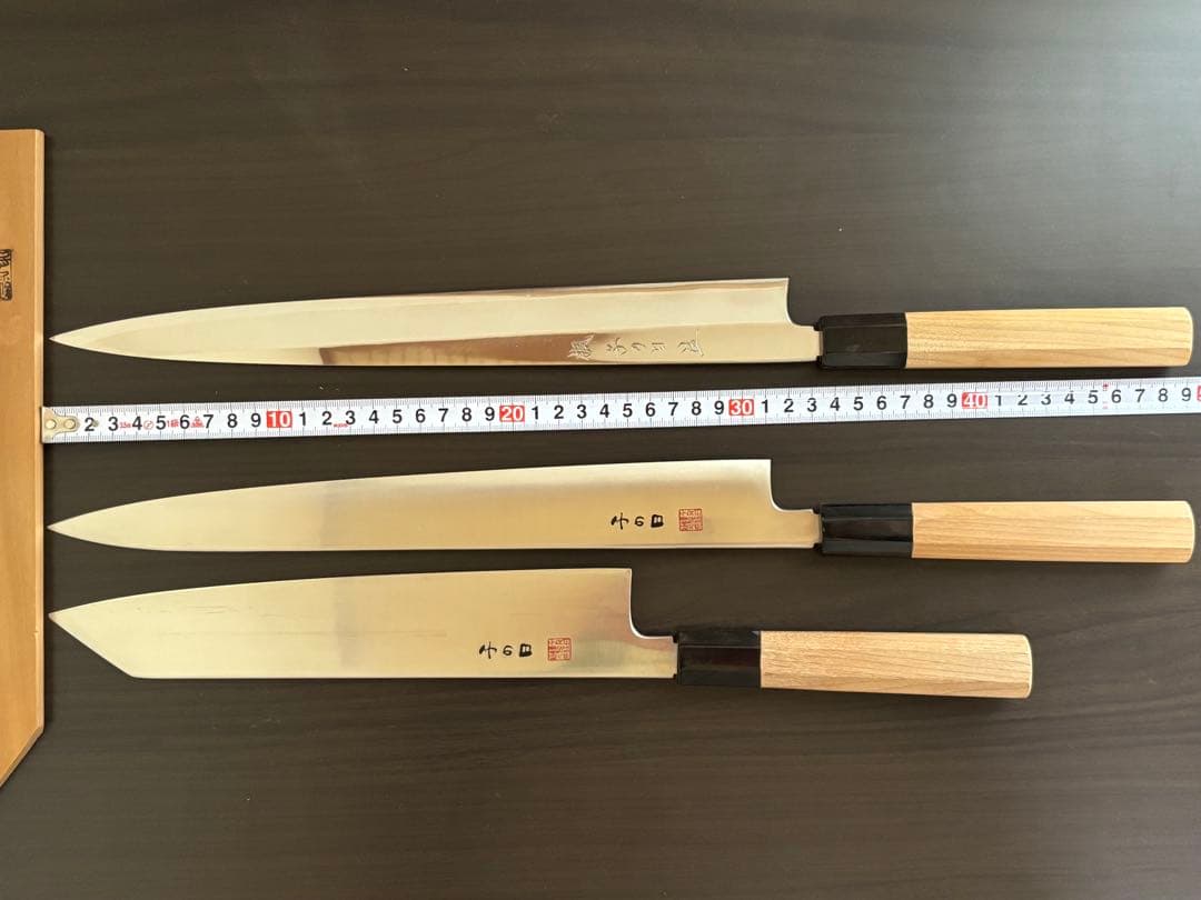 【新品未使用】子の日 筋引包丁 31cm