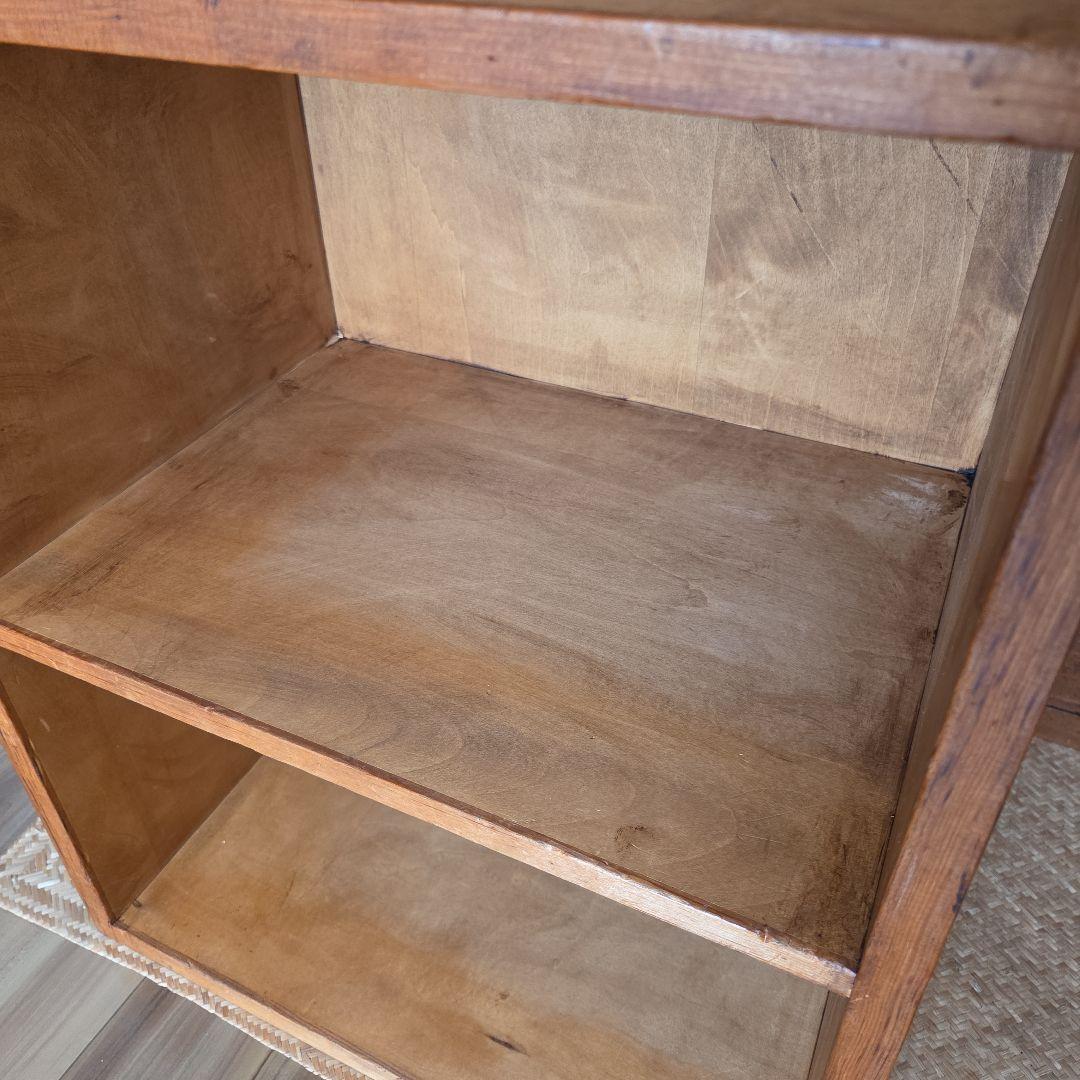 収納棚　古家具　シェルフ　什器　収納箱　陳列棚　ディスプレイ　ラック