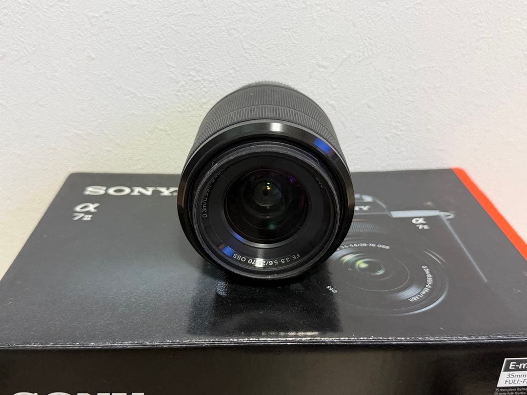 ［美品］ショット数わずか「1837回」★SONYα7Ⅱレンズキット&単焦点レンズ