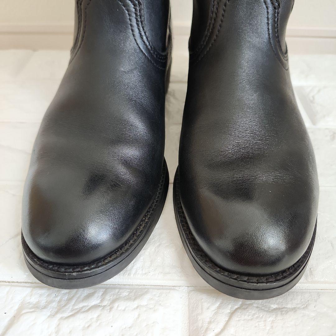【美品】ARIAT ブラックレザー ウエスタンブーツ　Y2K