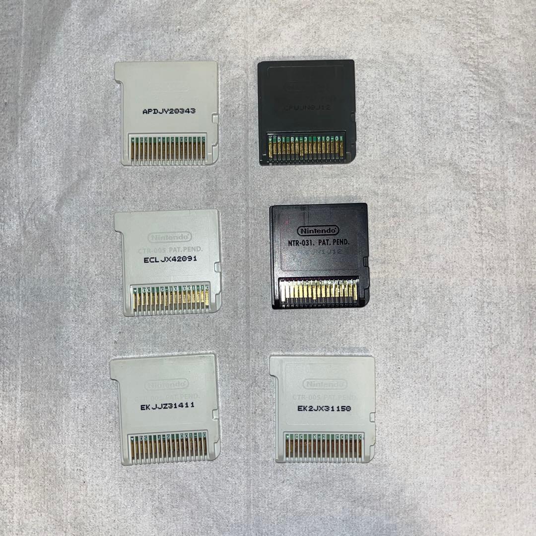 3DSポケモンカセット、ブラック2、プラチナ、マグナゲート、サファイヤ、X、 Y