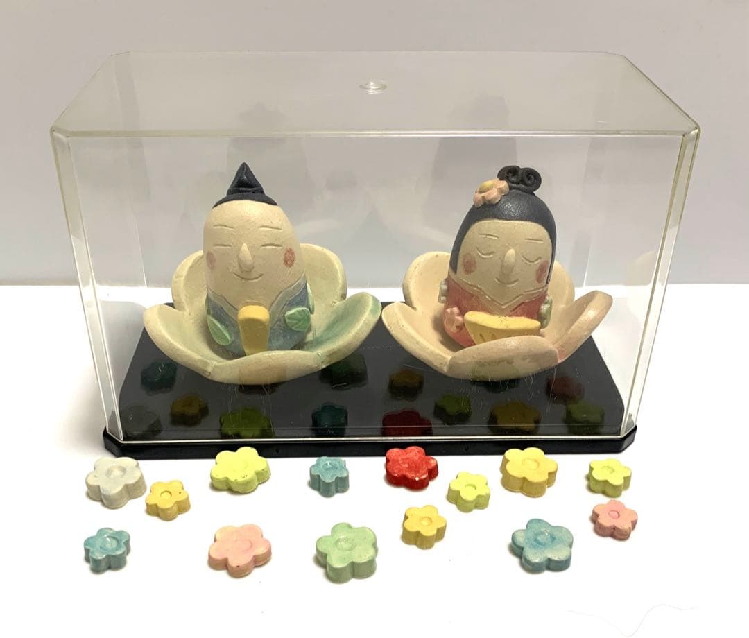 【美品】岡崎順子 お雛様　おはじき セット