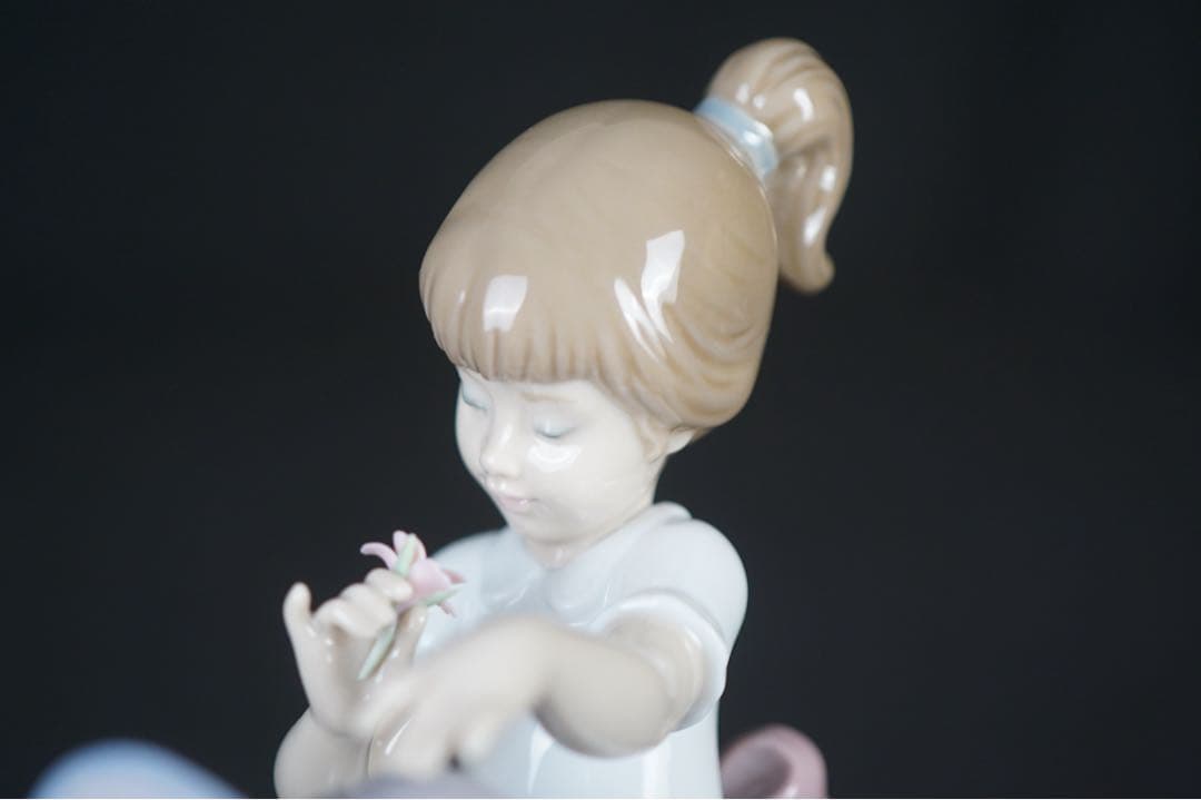 リヤドロ LLADRO おめかししようね 6862 フィギュリン