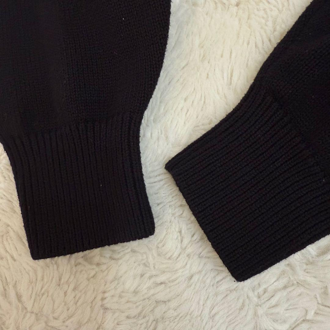 美品XL/人気完売●ヒステリックグラマー メガネ ヒスガール 綿ニット