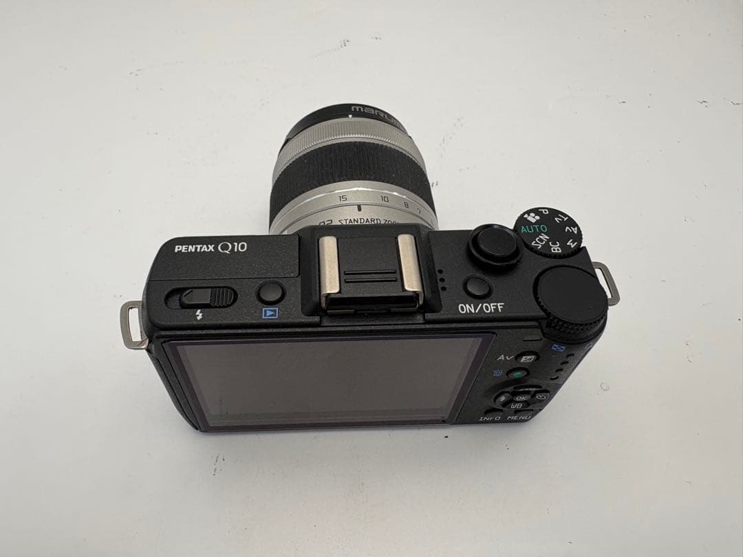 【動作確認済み】PENTAX Q10 ミラーレスカメラ 本体 レンズ付き