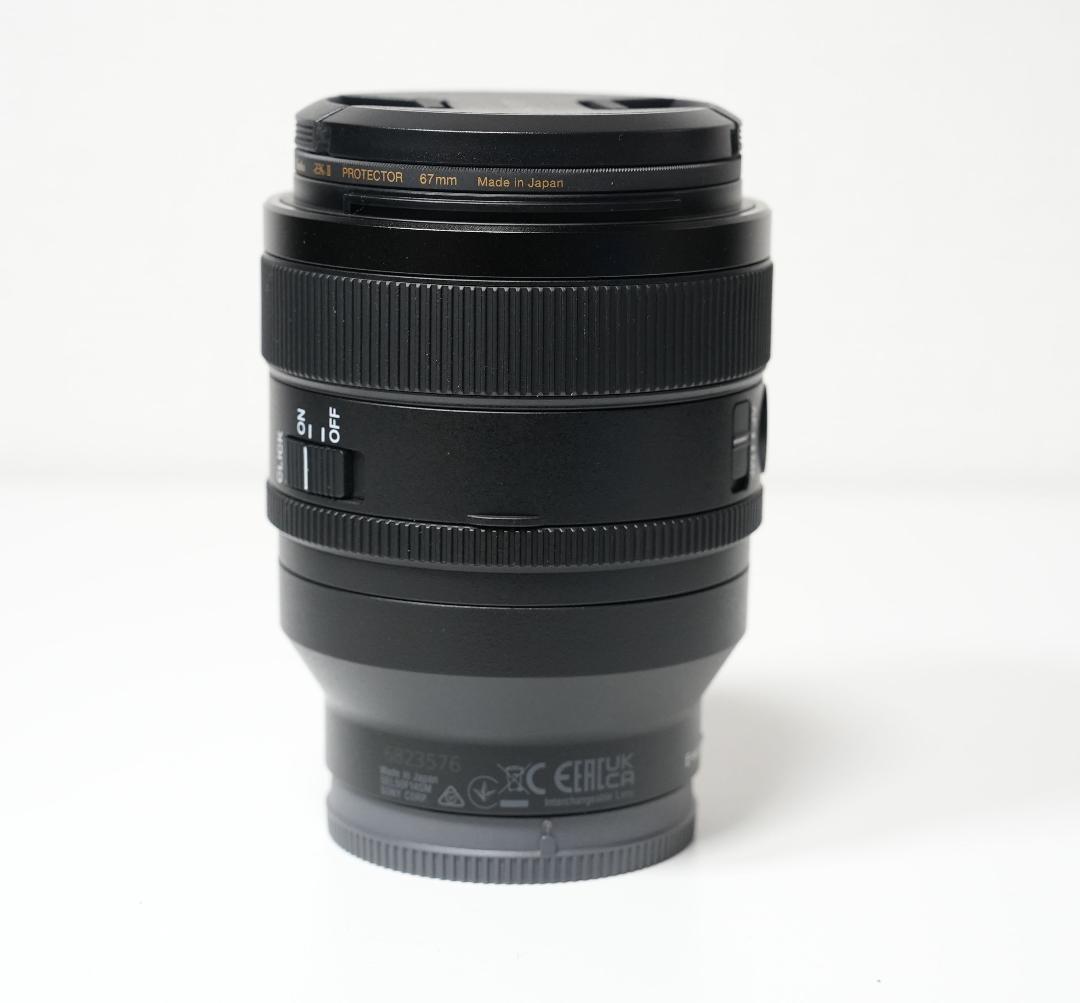 美品★ソニー FE50mm F1.4 GM 単焦点レンズ 保護フィルター付