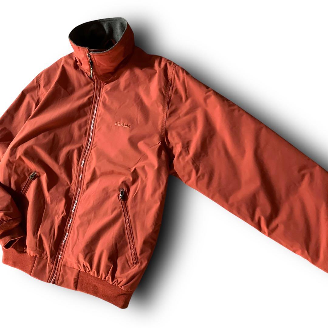 エルエルビーンL.L.Beanウォームアップジャケットフリース希少カラーオレンジ