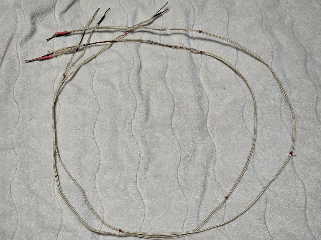 WesternElectric16GAエナメル単線SPケーブル4.2メートル