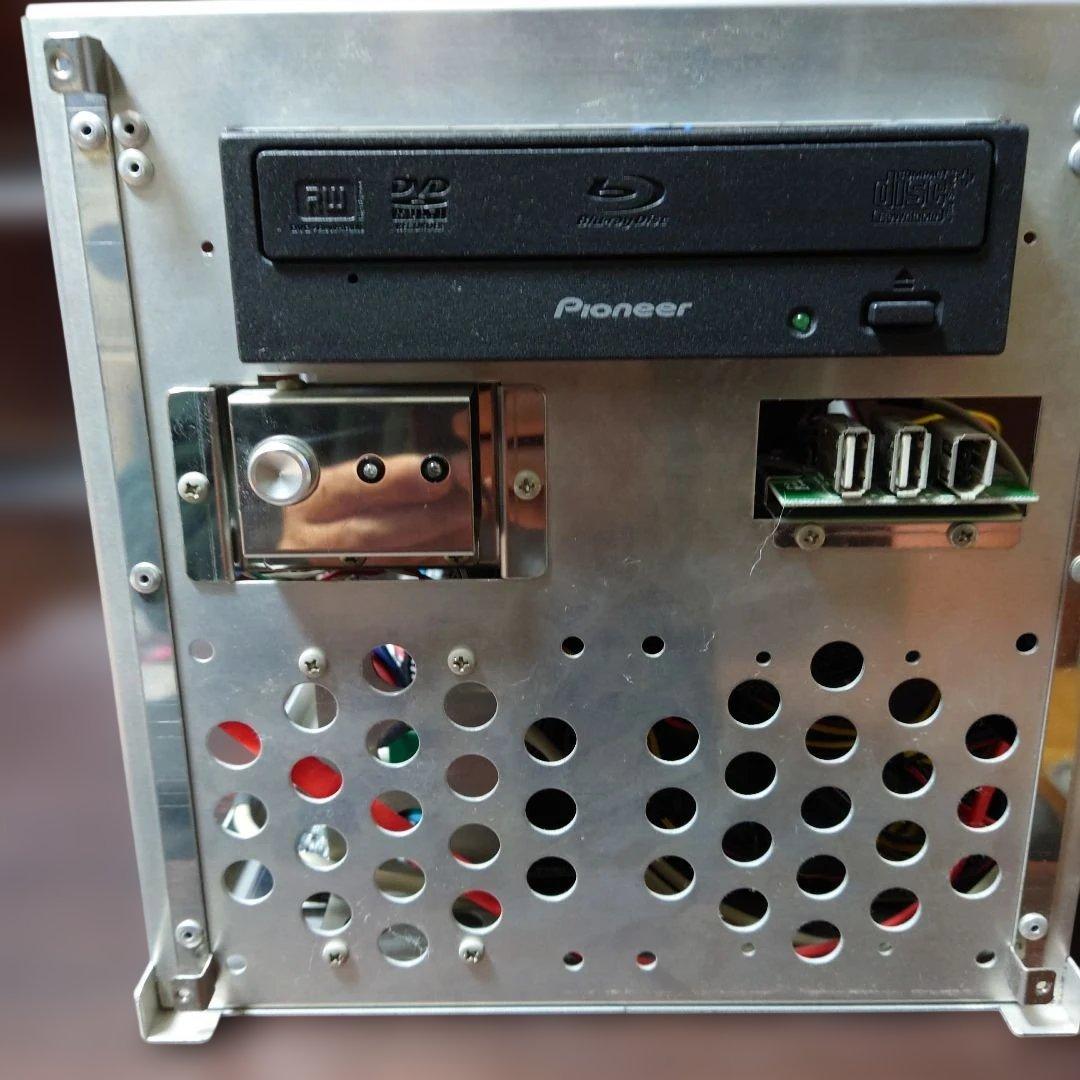 abee パソコン ケース　自作　　Windows10正規品付