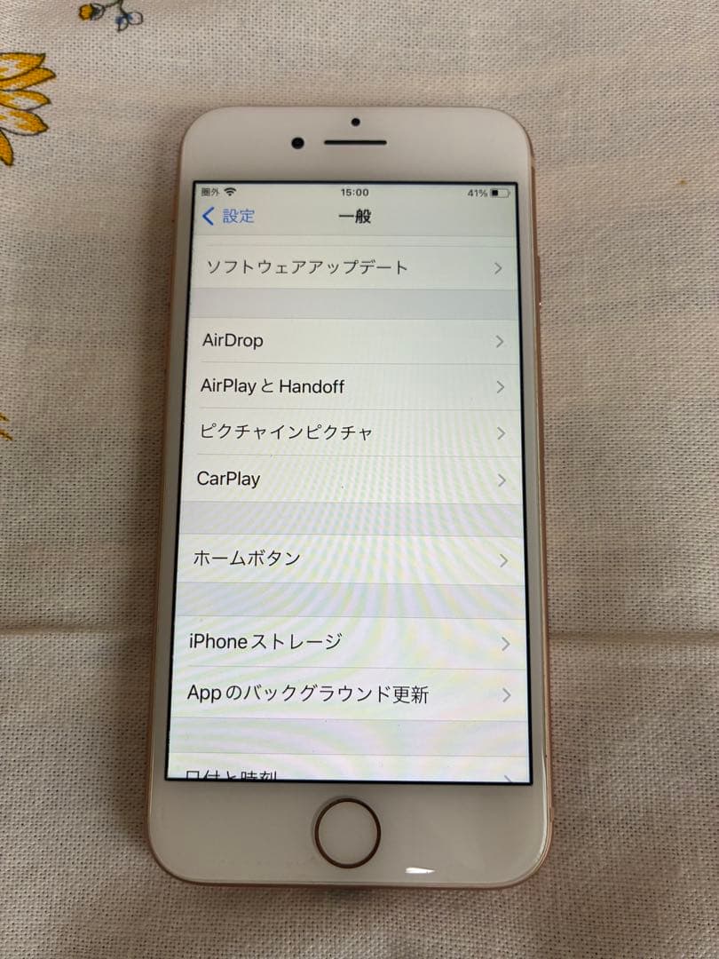 iPhone８　64GB simフリー ゴールド