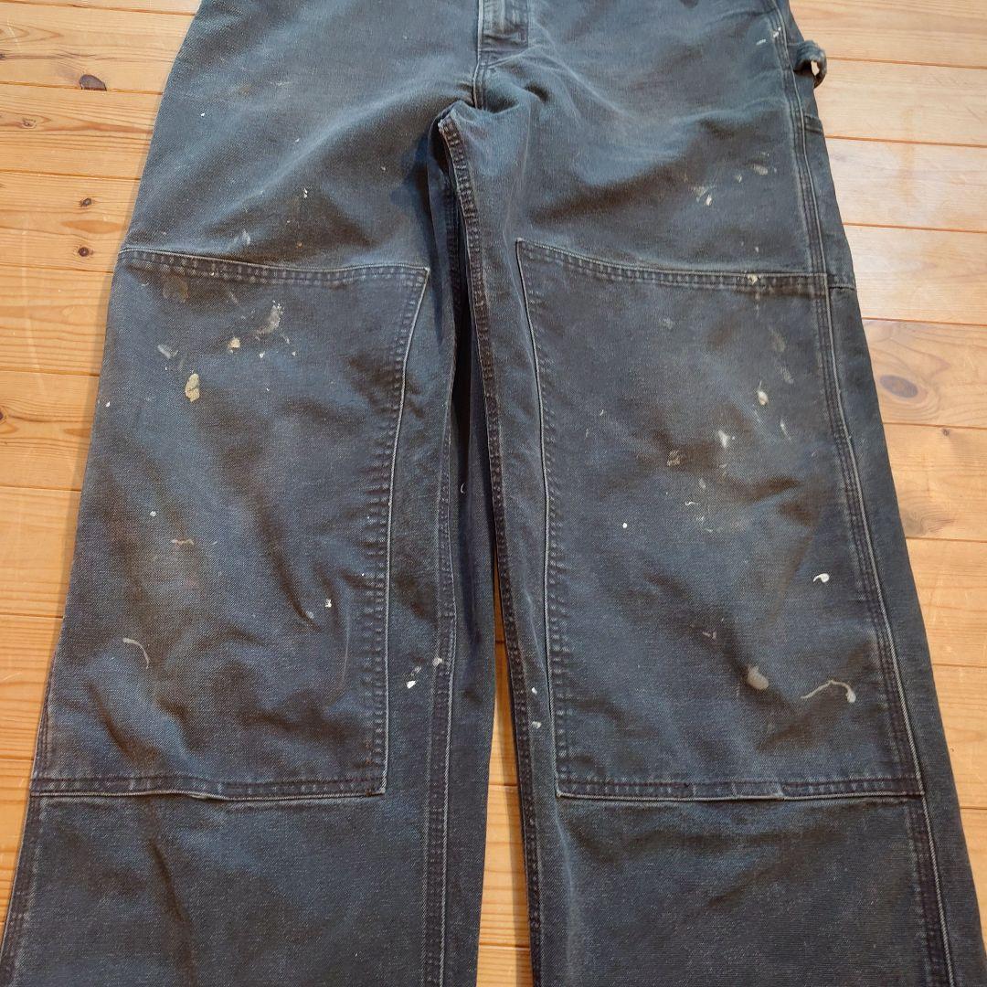 Carhartt カーハート ダック ダブルニー オーバーオール ブラック