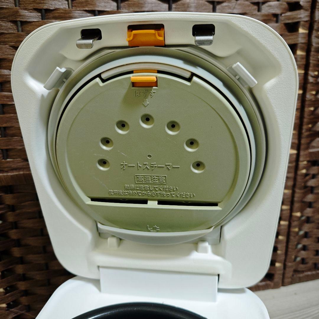 【美品】日立 スチームジャー炊飯器 ふっくら御膳 RZ-V100GM ホワイト