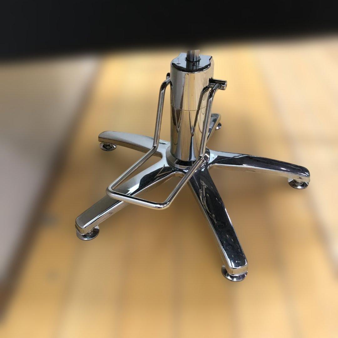 美品 バックシャンプー用 油圧昇降 ブラック 美容室 ヘッドスパ 112930