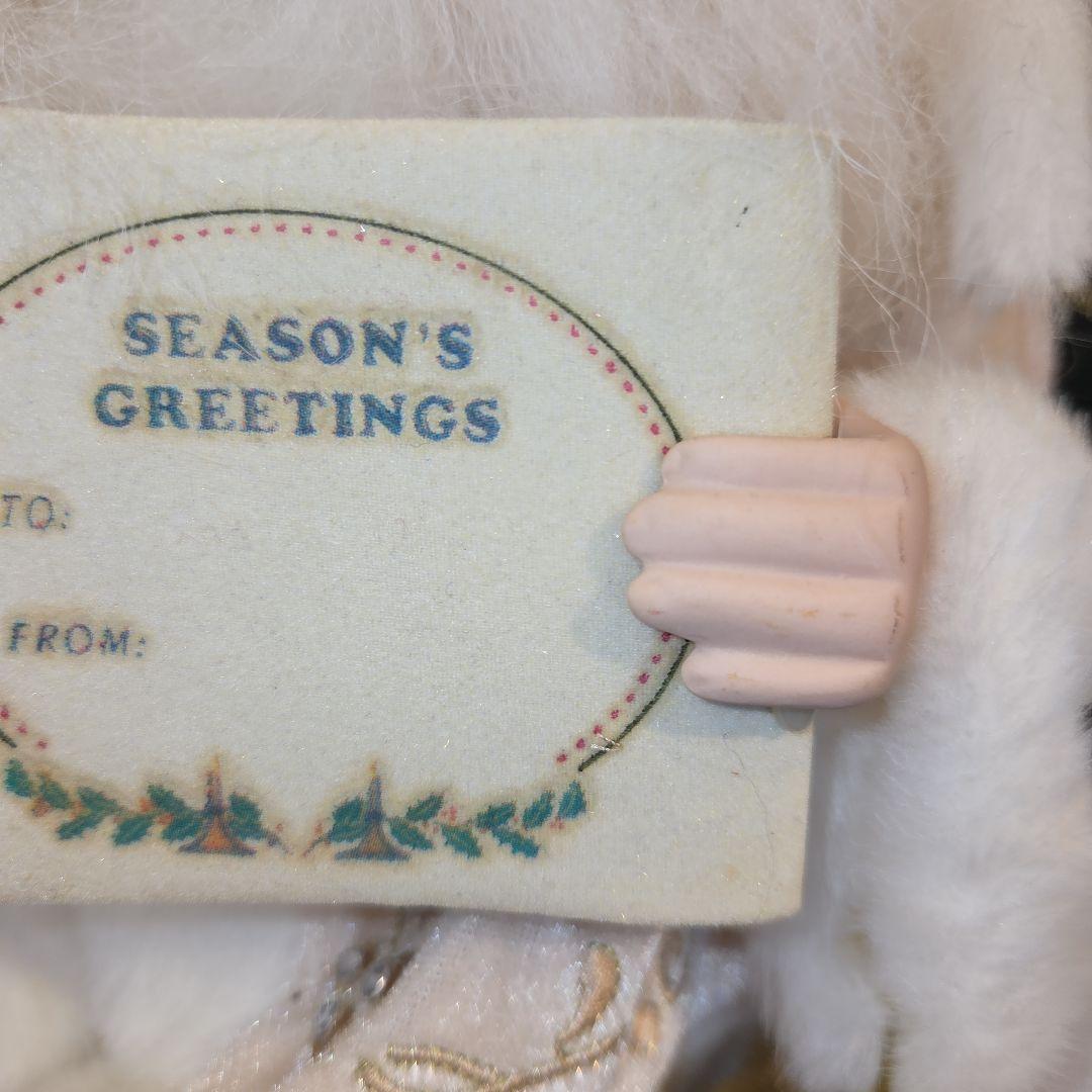 サンタクロースフィギュア カード付き