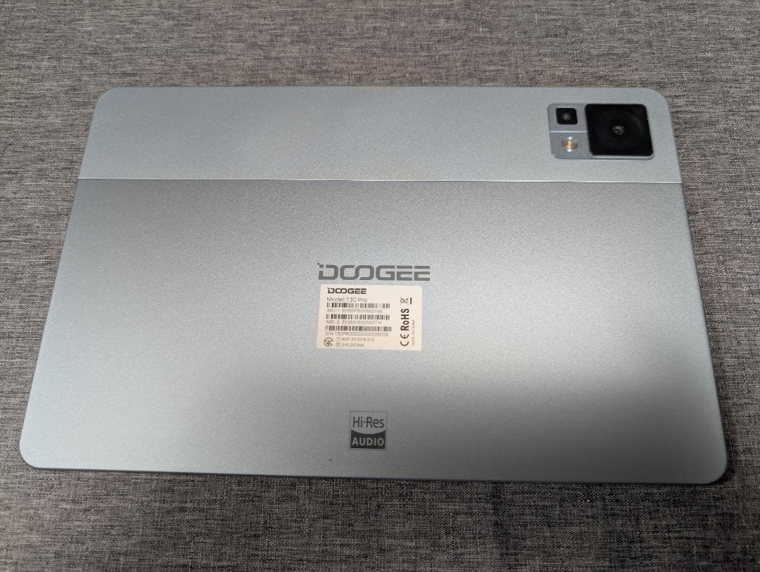 Doogee T30 pro Android タブレット グレー 11インチ