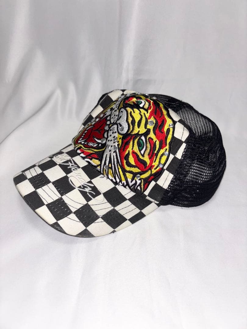 帽子 2000s Ed Hardy tiger mesh cap