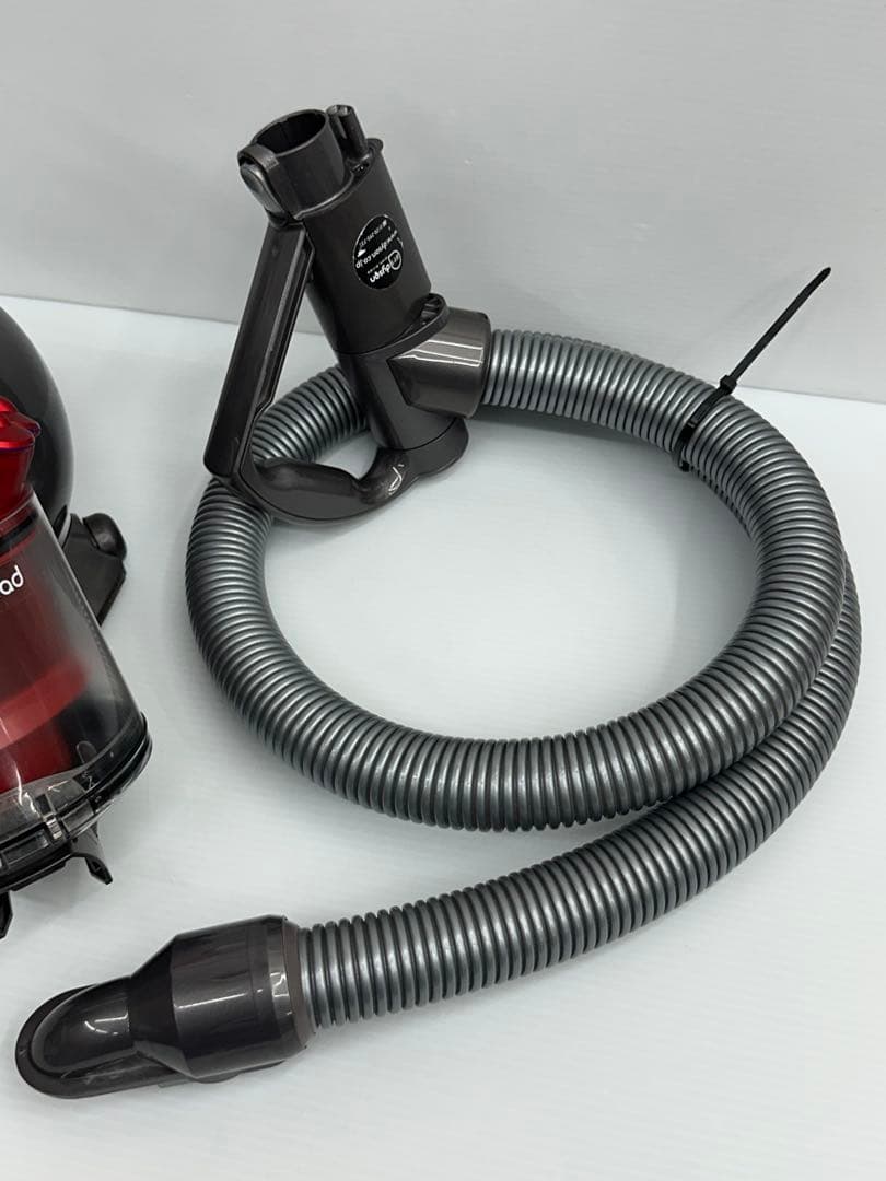 動作保証品　中古　赤　ダイソン　CY25 掃除機　本体　ホース　ダストケース付き