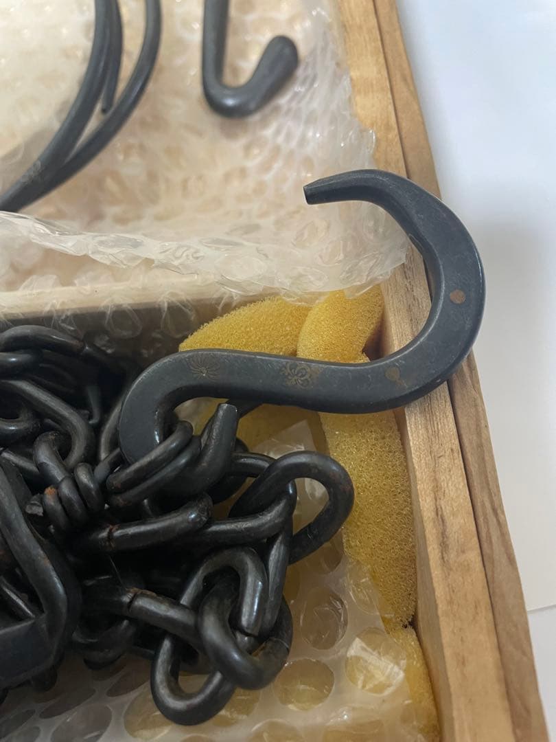 木村清五郎　象嵌　鐶鎖弦道具セット